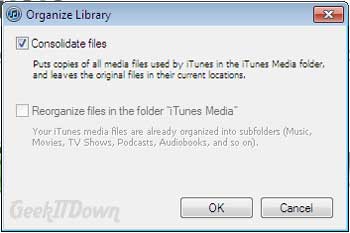 Transfer iTunes from PC to Mac Consolidate