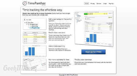 Nifty Websites Collection TimePanther