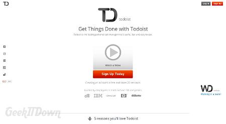 Nifty Websites Collection Todoist