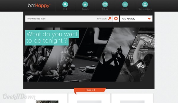 Nifty Websites Collection barHappy Update