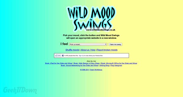 Nifty Websites Collection Wild Mood Swings