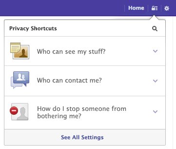 Facebook Privacy Settings 12/2012