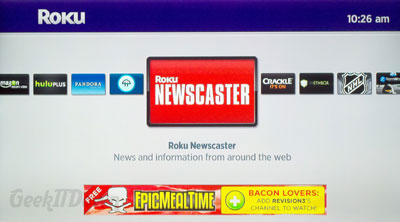 Roku Newscaster Channel