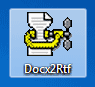 Docx2Rtf Icon