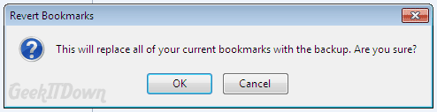 Firefox Restore Bookmarks 1