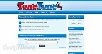 Nifty Websites Collection TuneTune