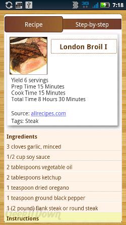 Cheftap Steak Recipe