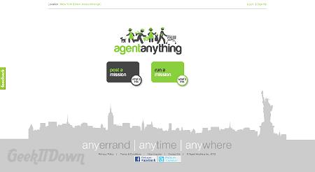 Nifty Websites Collection AgentAnything