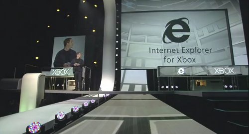 E3 2012 Xbox Internet Explorer